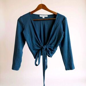 Birds Of North America Ballet Wrap Top